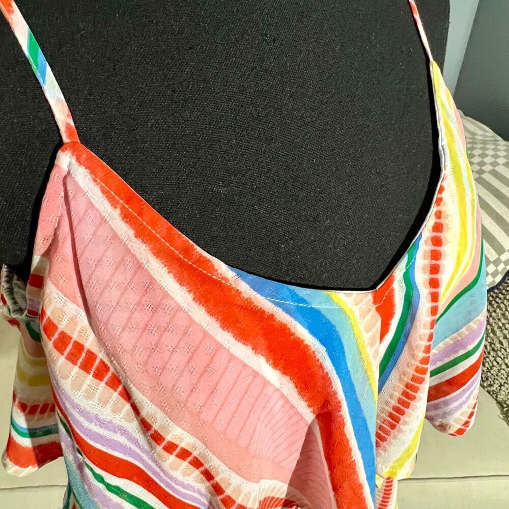 JACK BB DAKOTA - MULTICOLOR TANK TOP - SIZE M - Picture 4 of 6